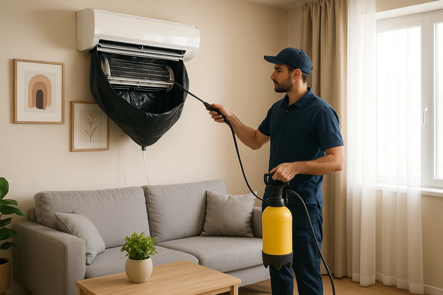 Professional AC Technician